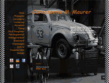 Tablet Screenshot of carrosserie-maurer.ch